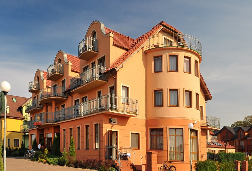 A residential building in Rewal