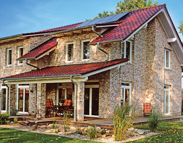 Single-family houses made of Geestbrand