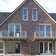 Single-family houses made of Accum blue and brown brick