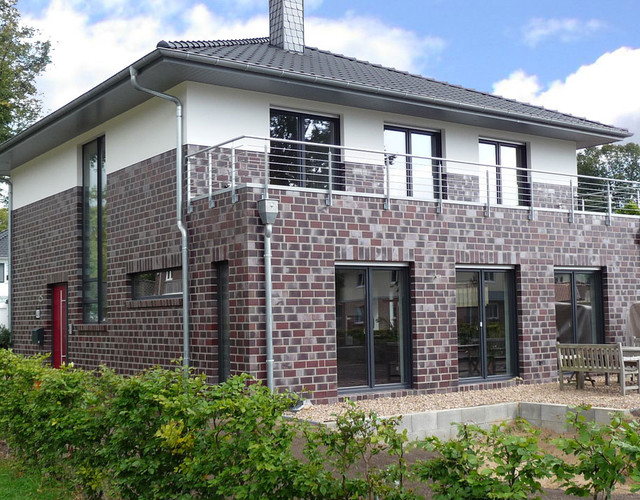 Residential houses made of Oxford brick