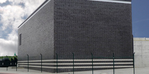 Water sluice building