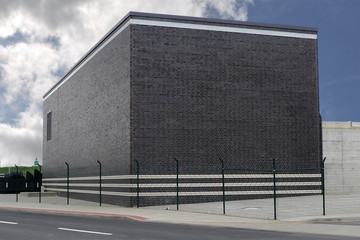Water sluice building