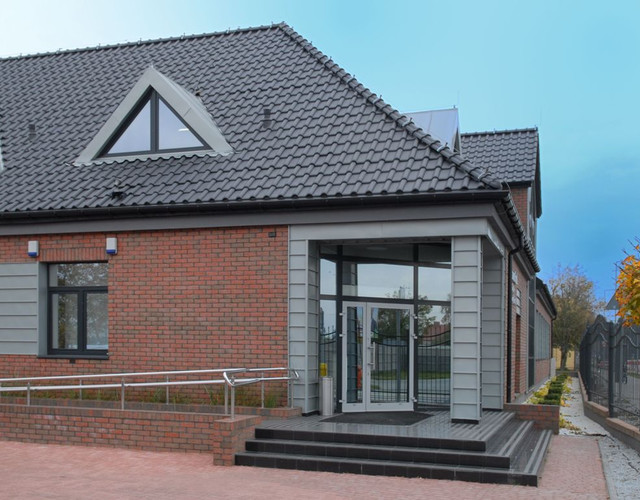 Business park in Gryfice made of shaded Victoria brick