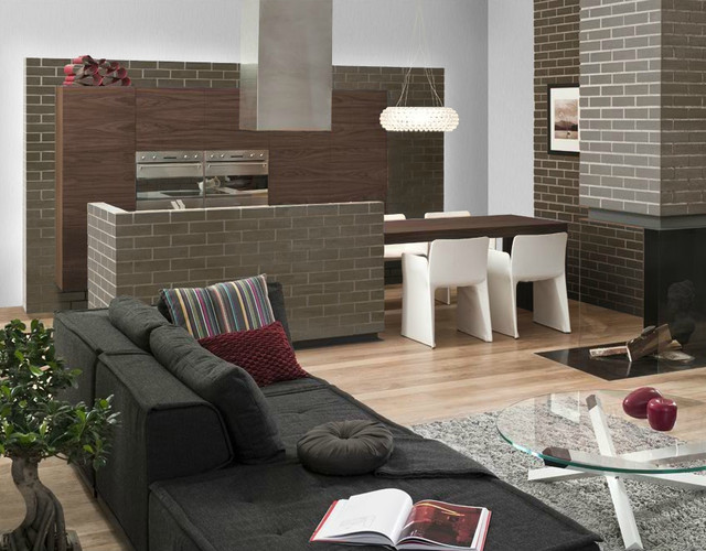 Kitchen made of Perth brick