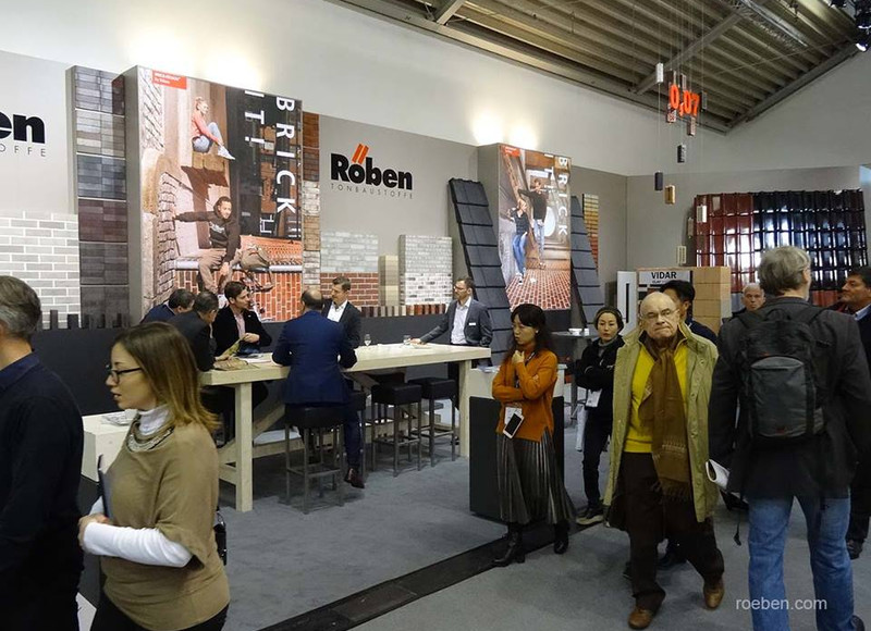 Röben building ceramics at the Munich fair BAU