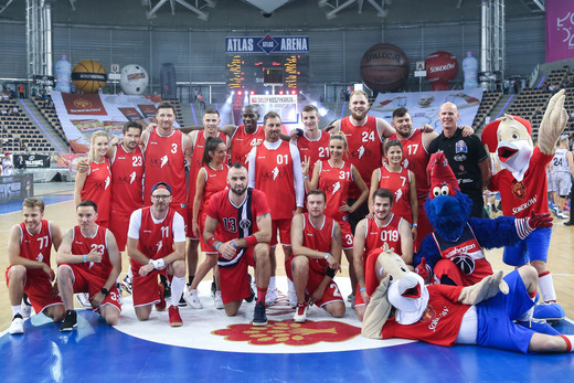 The finish of the 10th edition of the Marcin Gortat Camp The finish of the 10th edition of the Marcin Gortat Camp