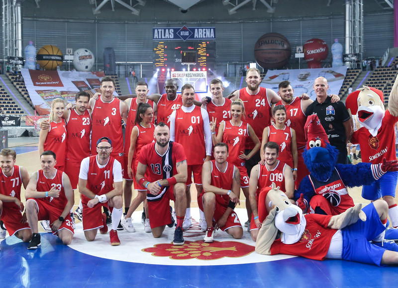 The finish of the 10th edition of the Marcin Gortat Camp