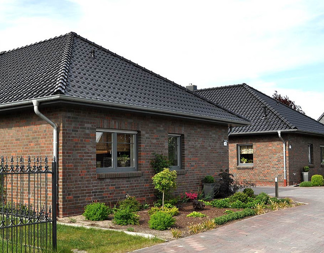 Houses made of East end brick