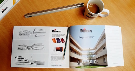 Architect's Sketchbook with the Röben brand Architect's Sketchbook with the Röben brand