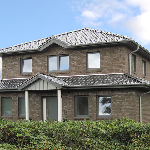 Single-family house made of Accum brick
