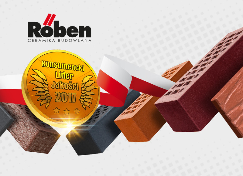 The Röben brand is the Consumer Quality Leader 2017!